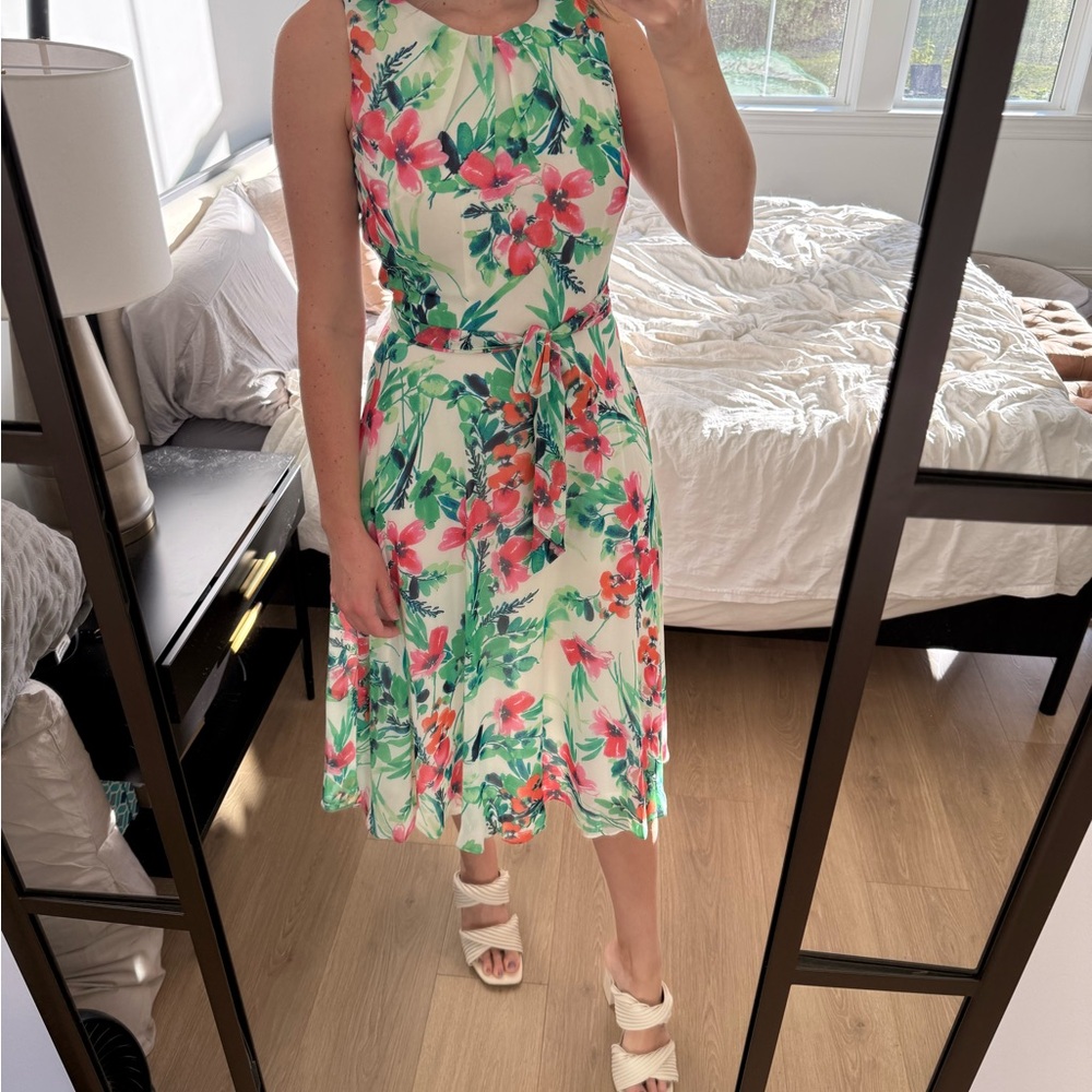 Floral Sleeveless Dress